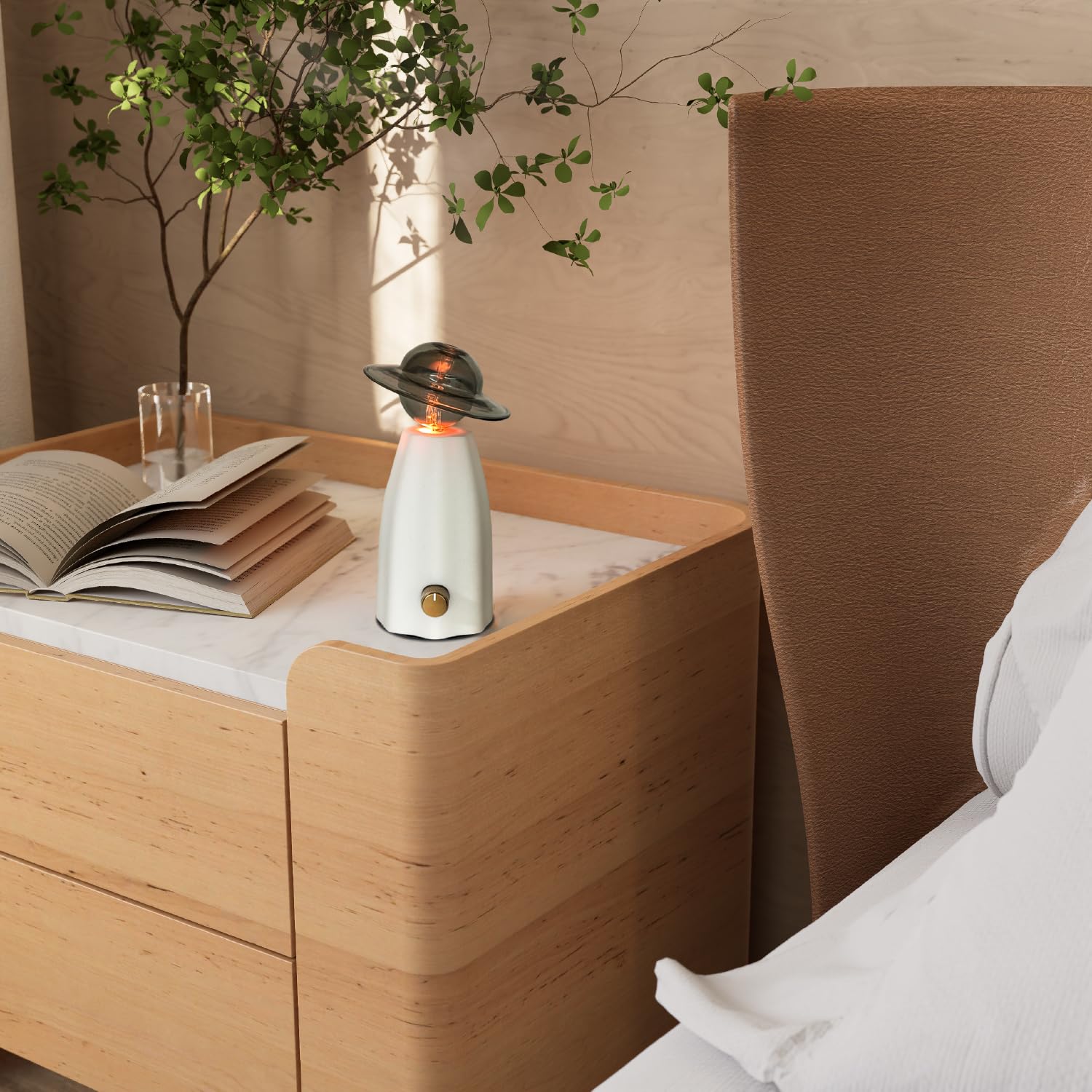 CHEZARTEMIS Scarecrow: cuerpo de resina elegante para difusor en espacios grandes