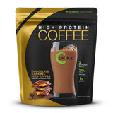 Chike Café Frío Chocolate Caramelo con dos shots de espresso para energía.