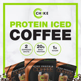 CHIKE Mocha en escena de entrenamiento, ideal para después del ejercicio.