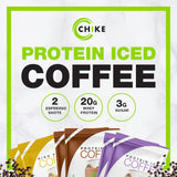 CHIKE vanilla latte, snack práctico con cafeína y proteína