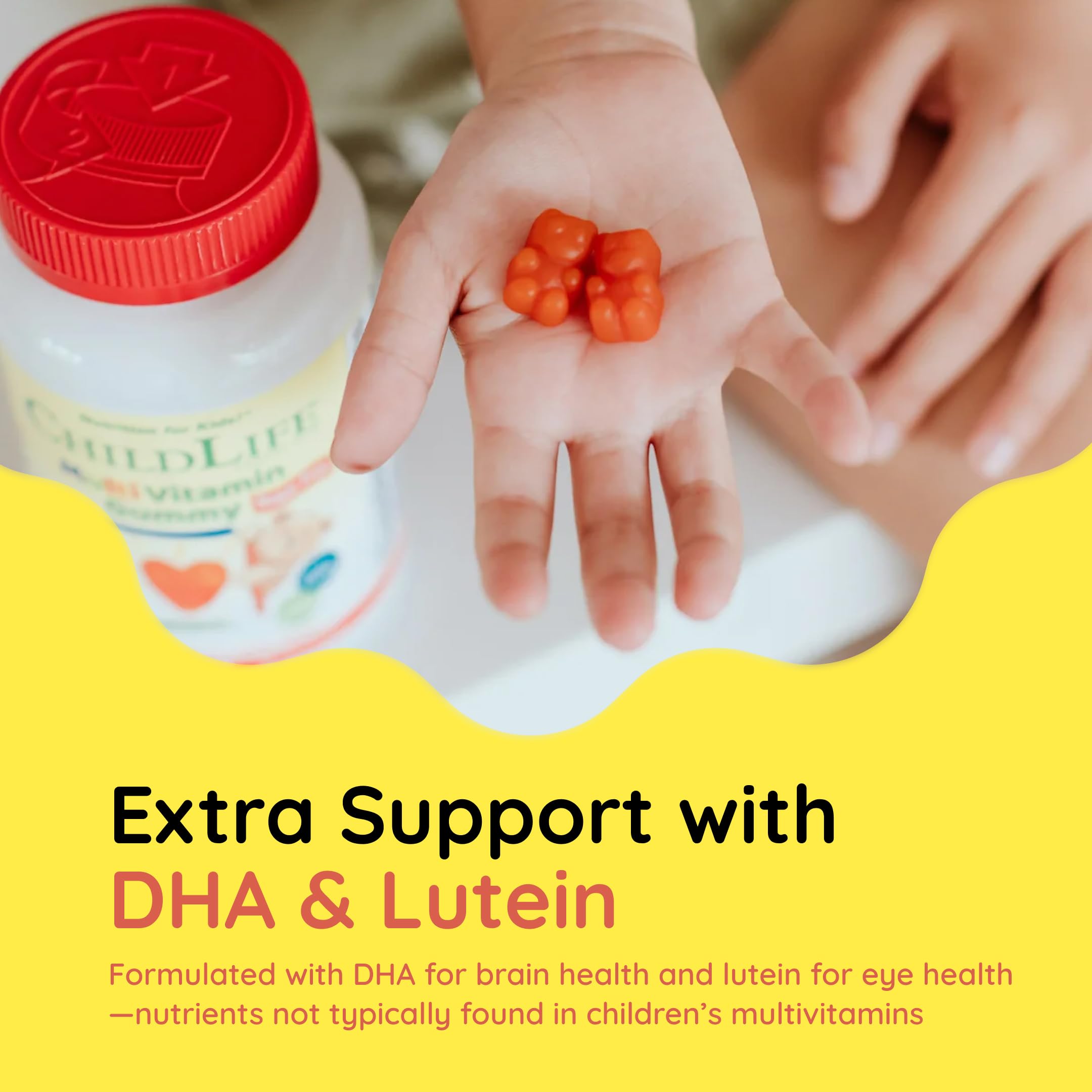 CHILDLIFE ESSENTIALS sello pediátrico que respalda una opción nutricional confiable.