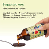 CHILDLIFE ESSENTIALS First Defense, fórmula no transgénica: puro para etapas de crecimiento.
