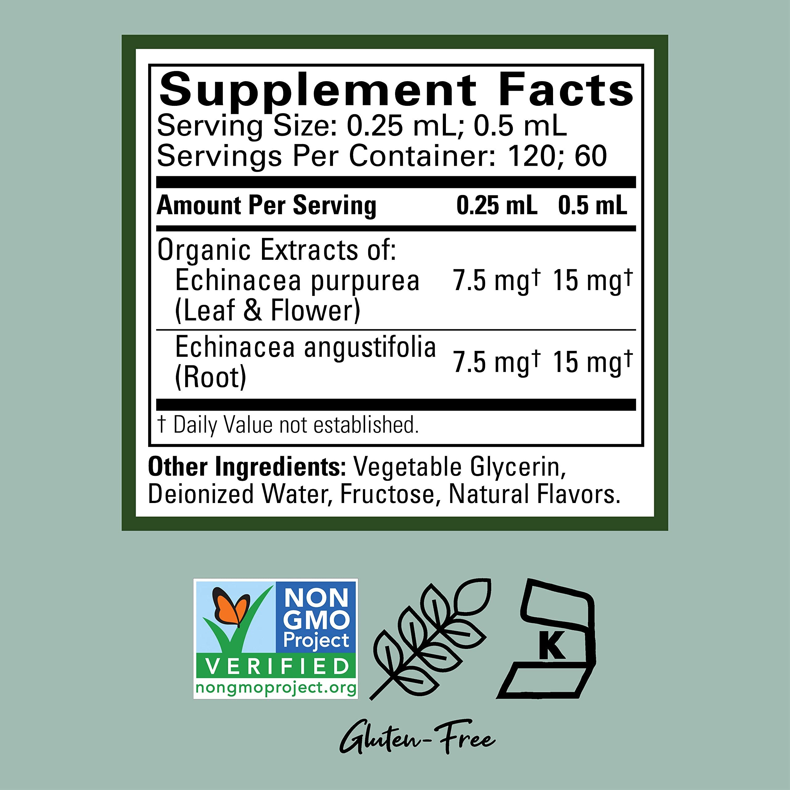 CHILDLIFE ESSENTIALS Echinacea en frasco de vidrio para niños