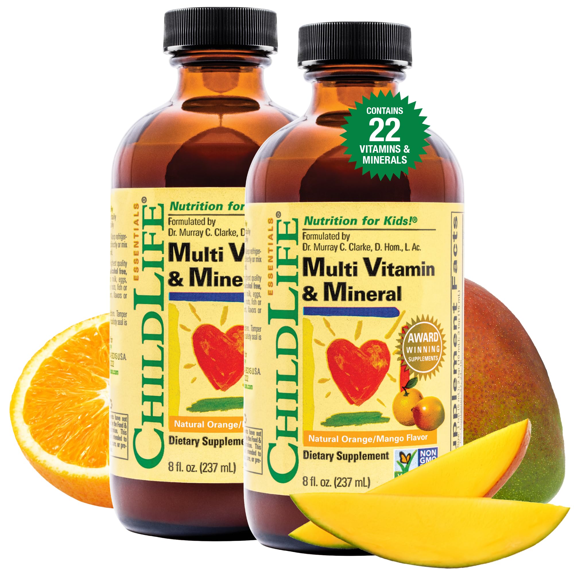 CHILDLIFE Essentials multivitamínico infantil en botella para uso diario.