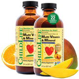 CHILDLIFE Essentials multivitamínico infantil en botella para uso diario.