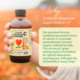 CHILDLIFE ESSENTIALS Sabor naranja natural, opción agradable para la rutina