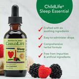 CHILDLIFE ESSENTIALS Sleep Essential etiqueta pediatra aprobada, mayor confianza para familias.