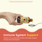 CHILDLIFE ESSENTIALS Vitamina C líquida, dosis por edad para apoyo diario.
