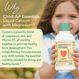 CHILDLIFE ESSENTIALS Vitamina D3 zinc magnesio, complemento nutritivo para crecimiento.