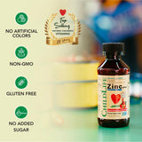 CHILDLIFE ESSENTIALS Zinc Plus botella-4oz: formato práctico para la rutina diaria.
