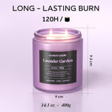CHILLFLAME vela lavanda aromaterapia para relajación sensorial