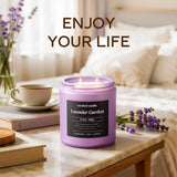CHILLFLAME vela lavanda regalo ideal con nota dedicada