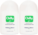 Chilly Gel Íntimo: botella con sensación de frescura duradera para uso diario.