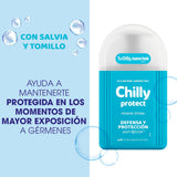 Chilly Protect Gel Higiene Íntima detalle tapa, comodidad en cada aplicación.