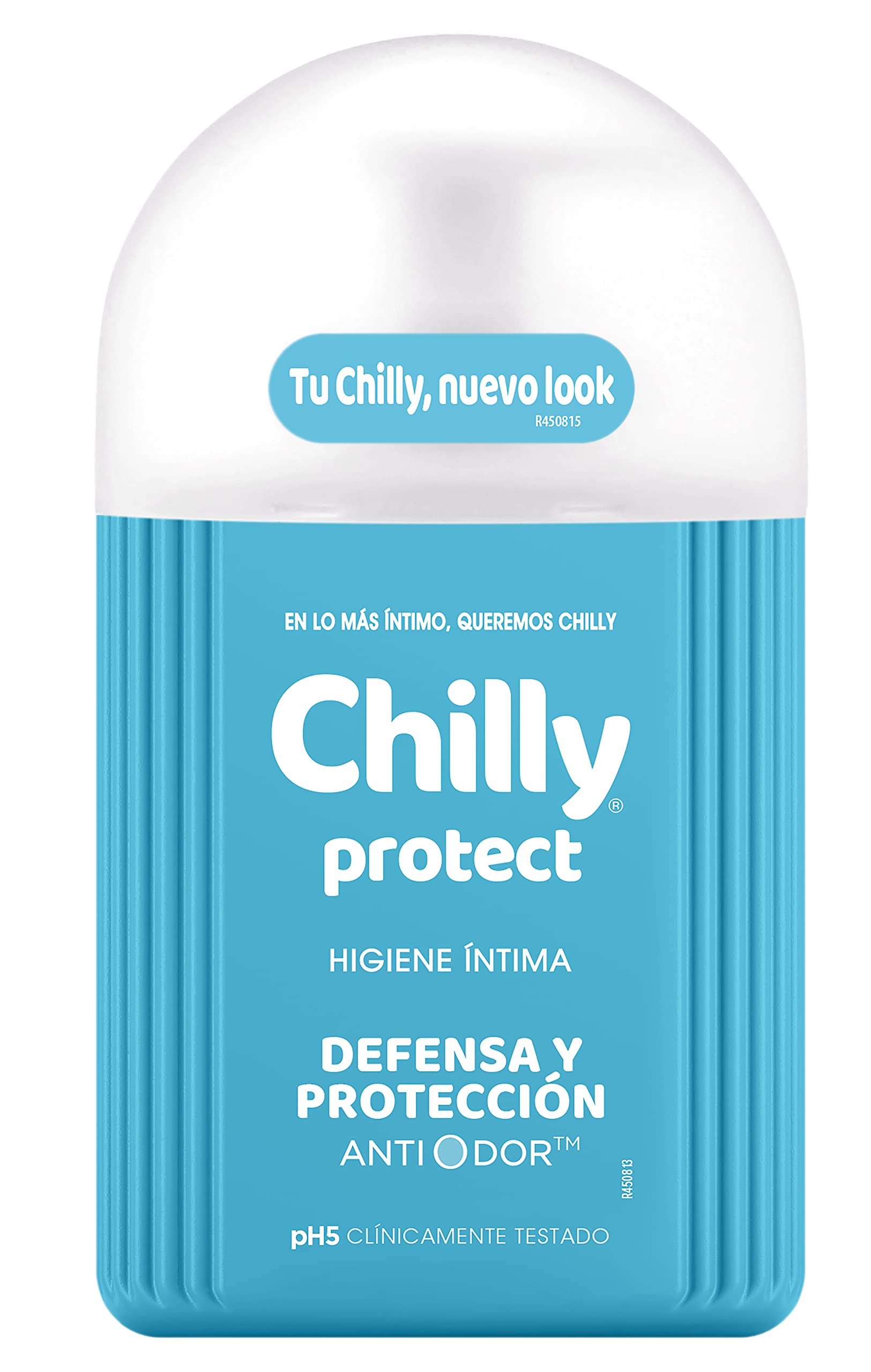 Chilly Protect Gel Higiene Íntima frontal, limpieza suave para uso diario.