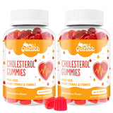 ChiQwench gominolas de colesterol con sabor frambuesa, frasco y dosis diaria conveniente