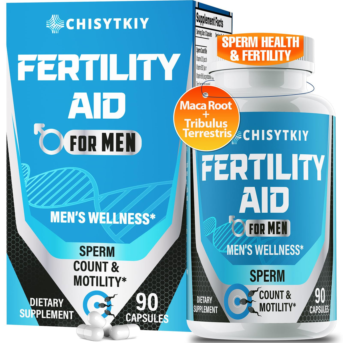 Chisytkiy fertilidad masculina cápsulas: apoyo al conteo y motilidad como posibilidad.