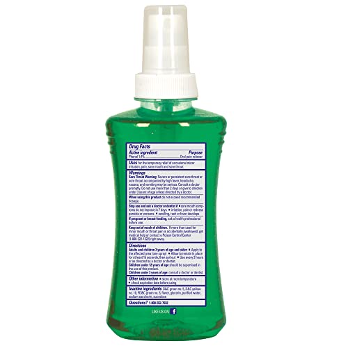 Chloraseptic alivio inmediato para garganta en casa o en la oficina