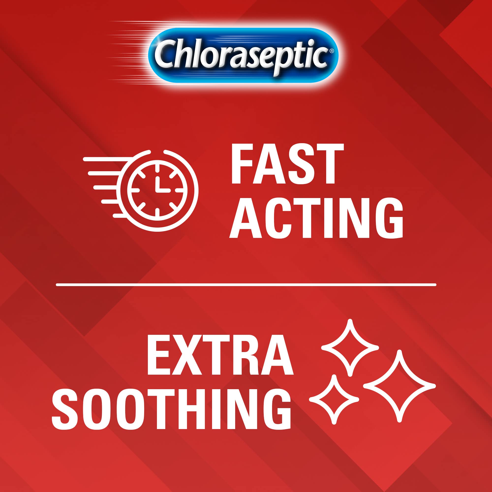 Empaque de 6 packs de pastillas Chloraseptic cereza para uso diario.