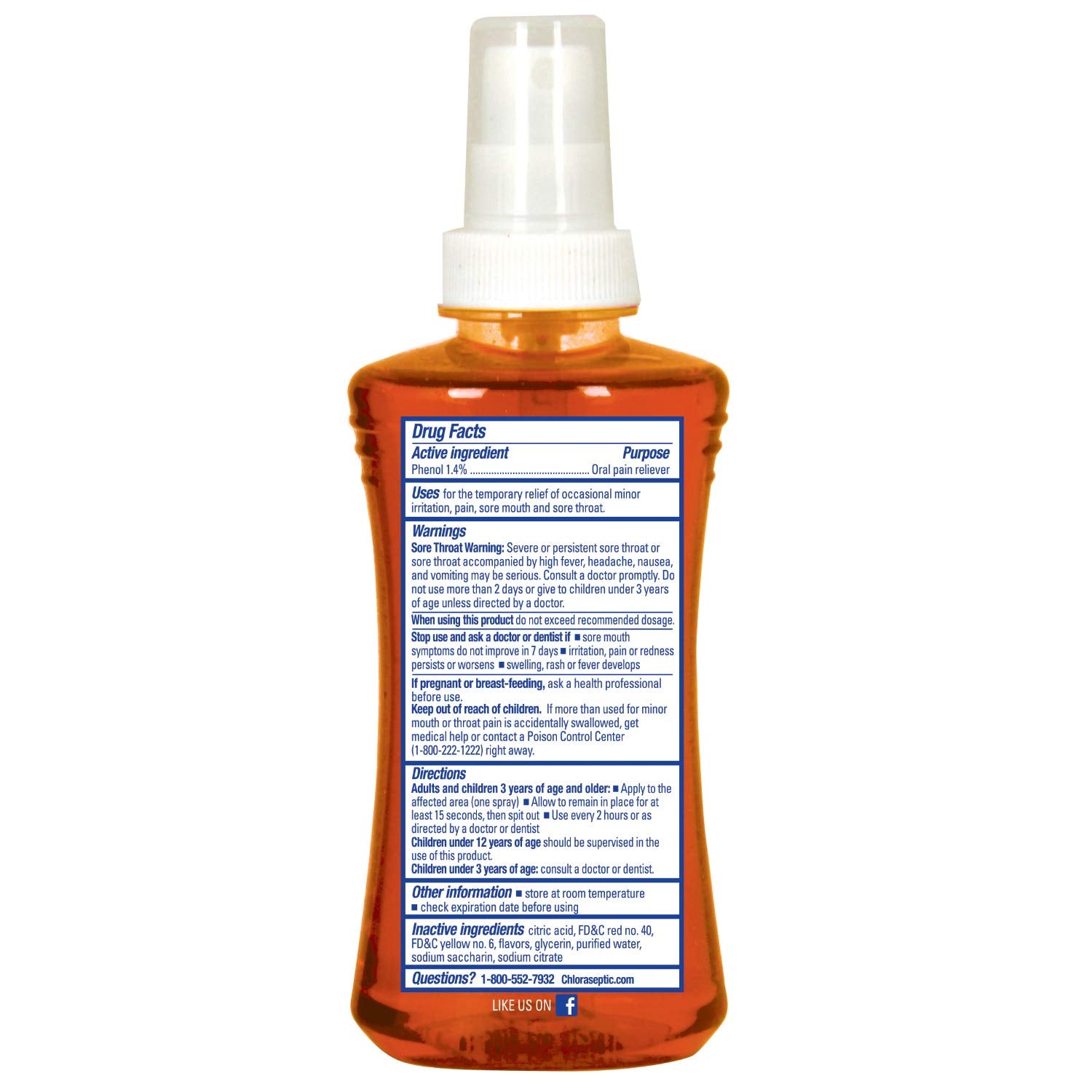 Historia de cincuenta años de confianza con Chloraseptic.