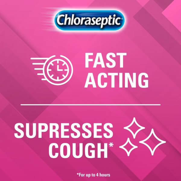 Chloraseptic pastillas para tos pueden ayudar a suprimir la tos por varias horas.