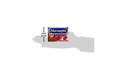 Pastillas Chloraseptic para uso en oficina o viaje.