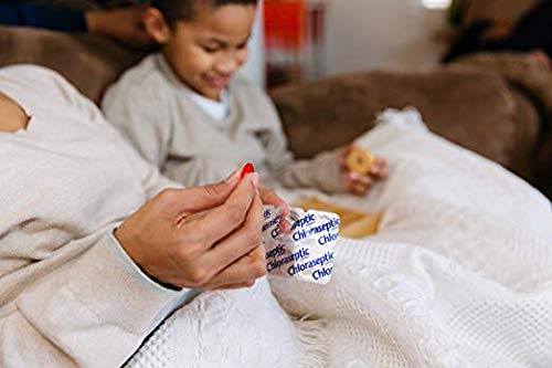 Sabor cereza de Chloraseptic para la familia, confiable.