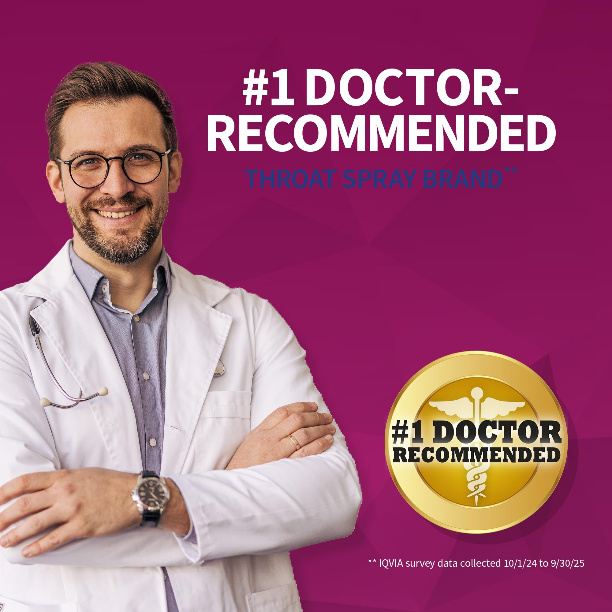 Chloraseptic spray para garganta, alivio rápido y uso práctico en cualquier momento.