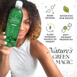 Chlorophyll Water, sabor limón y menta para un día más fresco.