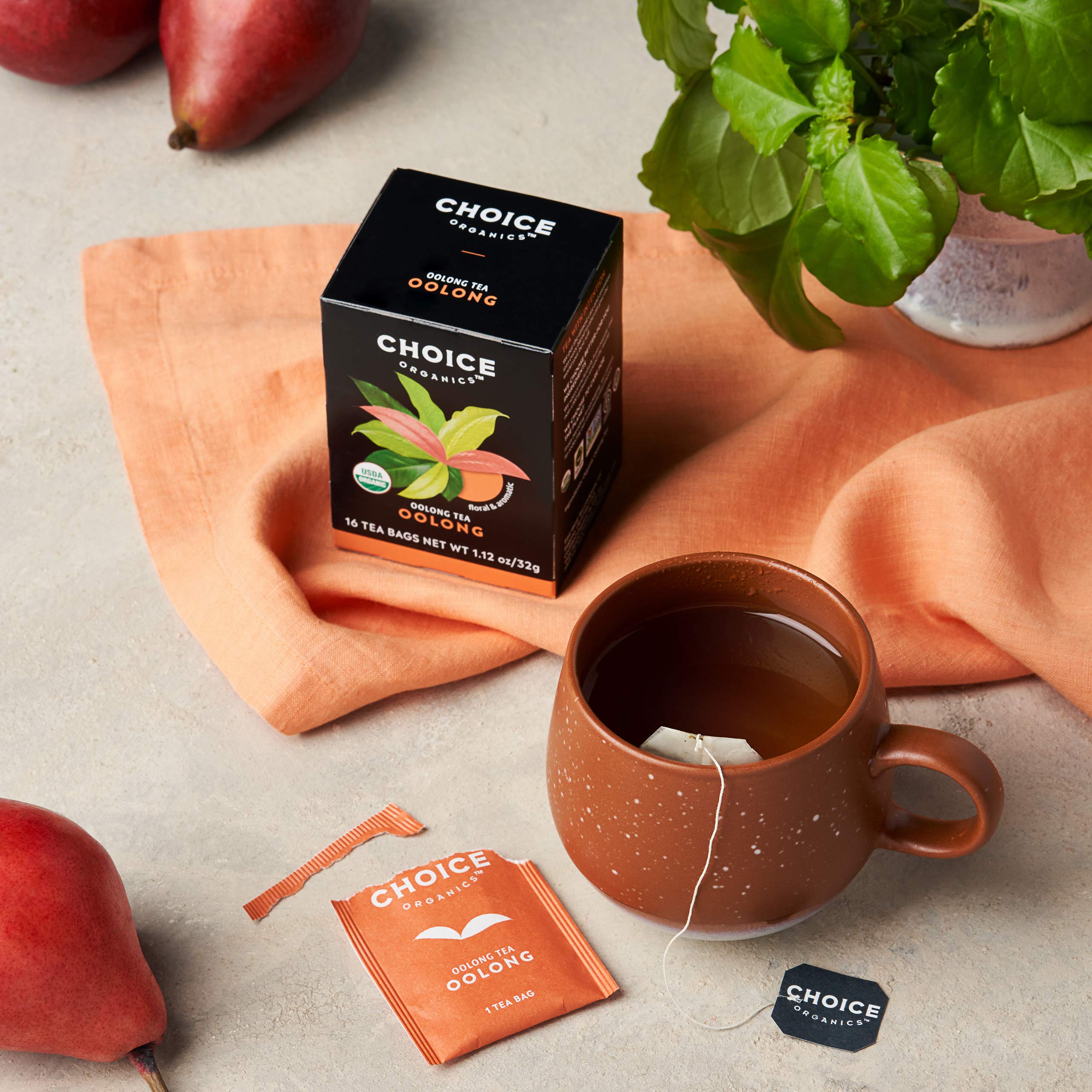 Choice Organic Teas; empaque compostable para una experiencia sostenible.