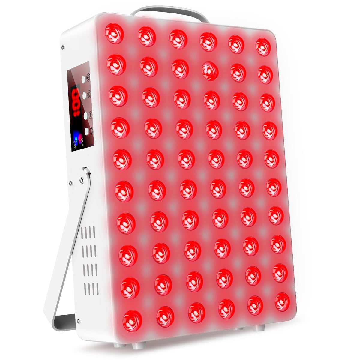 Panel Cholas luz roja 150W frontal para cuidado facial en casa