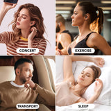 CHRFRY uso multiescenarios: tapones para dormir, viaje y actividades