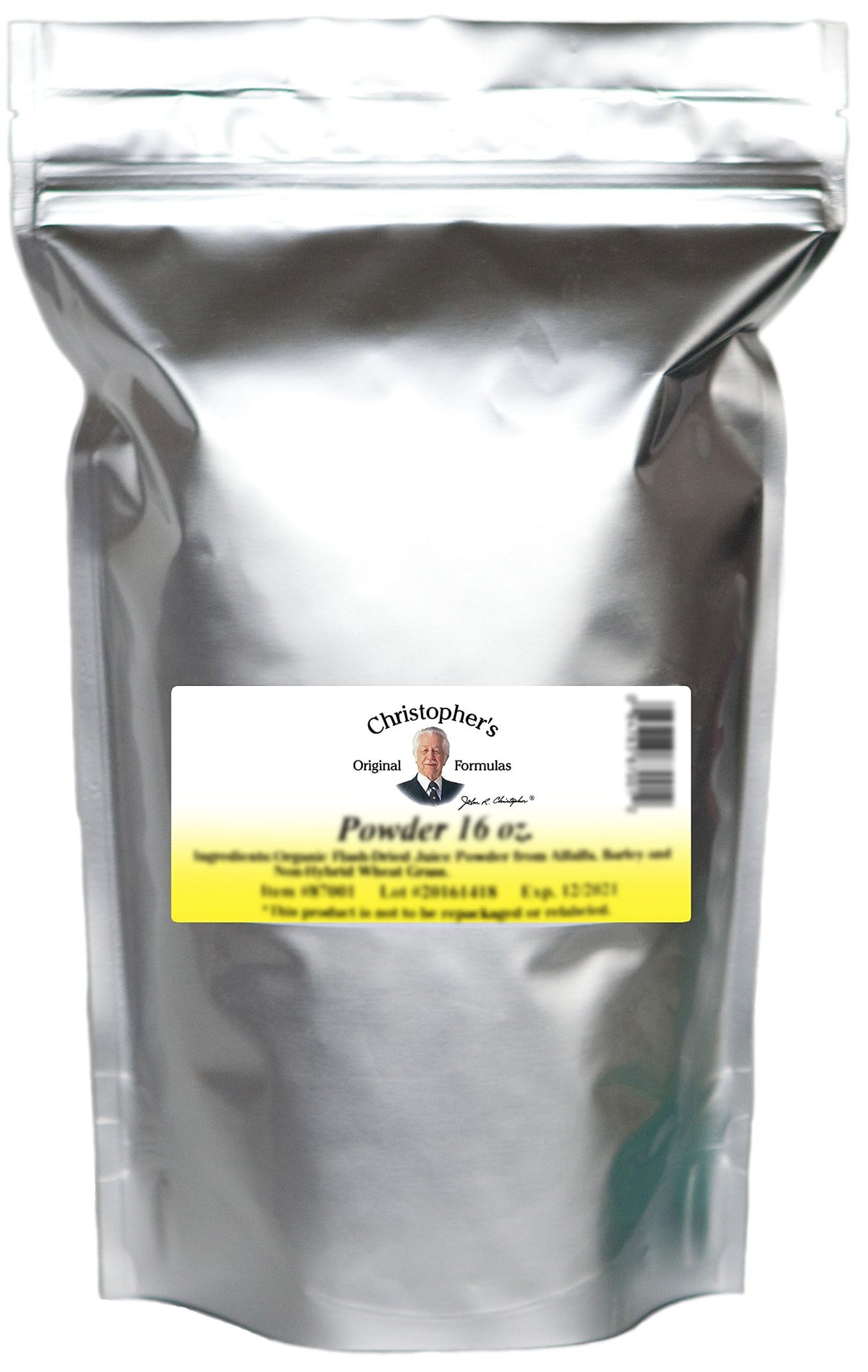 Christopher's Original Formulas BF y C Polvo con Comfrey, polvo para huesos y piel, uso diario.