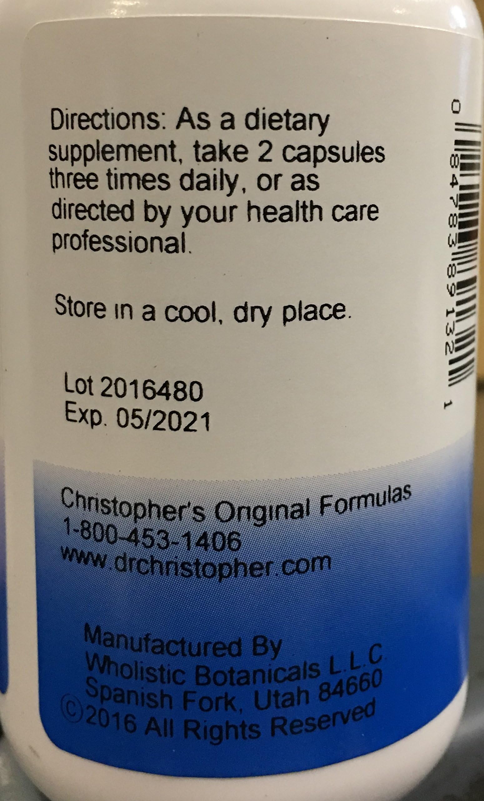Christopher's Original Formulas: cápsulas vegetales en primer plano, opción vegetariana para bienestar diario