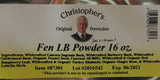 Christopher's Original Formulas Fen LB Powder mezcla en polvo lista para incluir en bebidas.