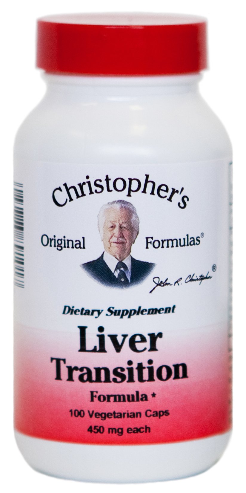Christopher's Original Formulas, fórmula-hígado-transición en botella, apoyo suave para el bienestar diario.
