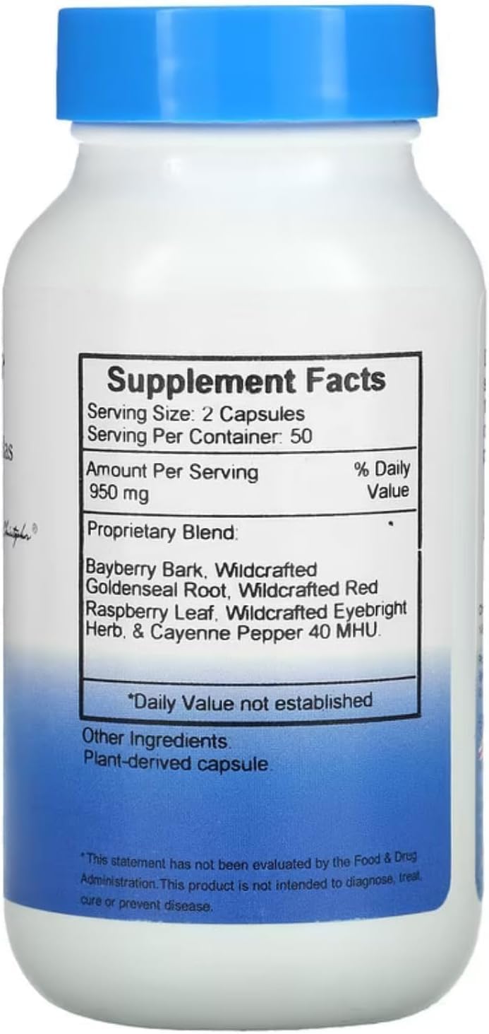 Christopher's Original Formulas fórmula ocular herbal en envase para uso diario y cuidado natural de la vista.