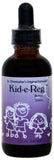 Christopher's Original Formulas Kid-e-Reg tonico intestinal en botella de 2 onzas, fácil de usar.