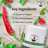 Christopher's Original Formulas Mezcla de hierbas: wintergreen y peppermint en ungüento relajante.