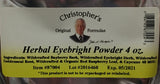 Christopher's Original Formulas Eyebright en polvo con cuchara, útil para apoyar visión saludable cada día.