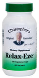 La botella de Relax-Eze de Christopher's Original Formulas ofrece apoyo para la calma diaria.