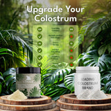 Envase de Chuga Shilajit Colostro-Colageno para uso diario de proteína.