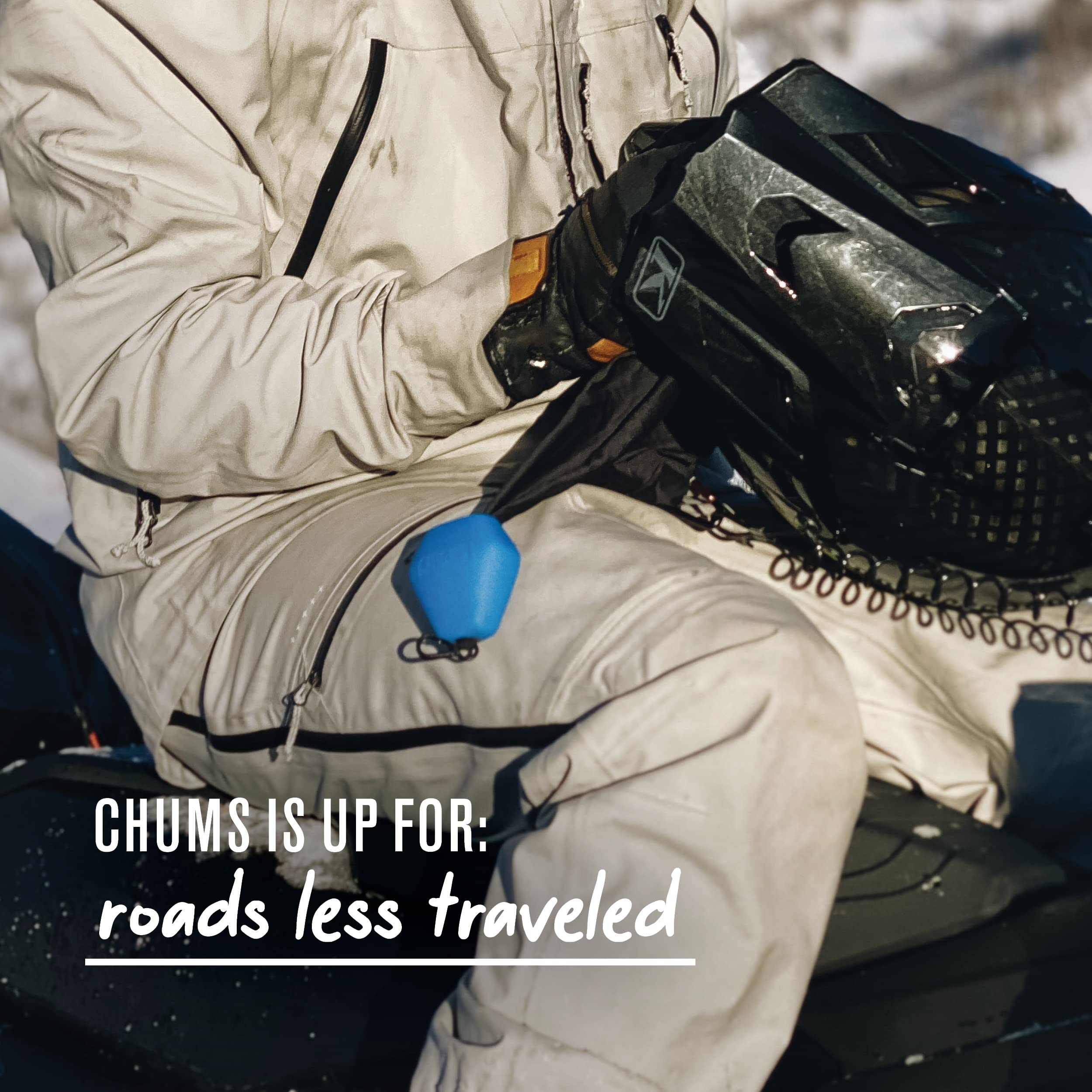 Chums Pouch XL seguro para lentes, gafas y visores diarios.