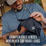 Chums Pouch XL lente segura para gafas, pantallas y visores sin rayaduras
