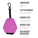 Chums Pouch XL práctico gancho y compartimento para limpieza rápida sobre la marcha