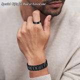 Conjunto regalo Cigmag: brazalete y anillo de cobre para ocasiones especiales.