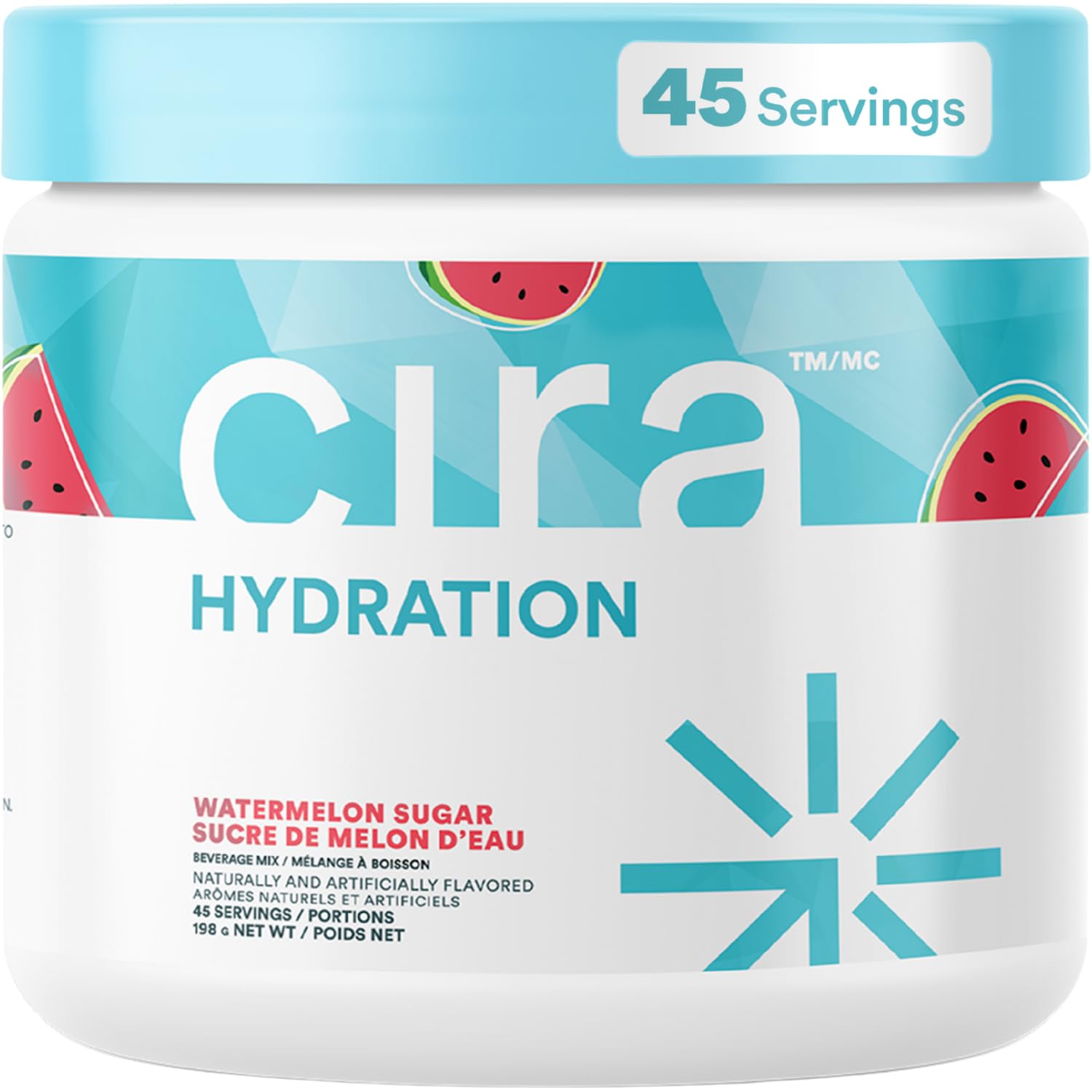Cira Hidratación en polvo con sabor a sandía para refrescar tras entrenar