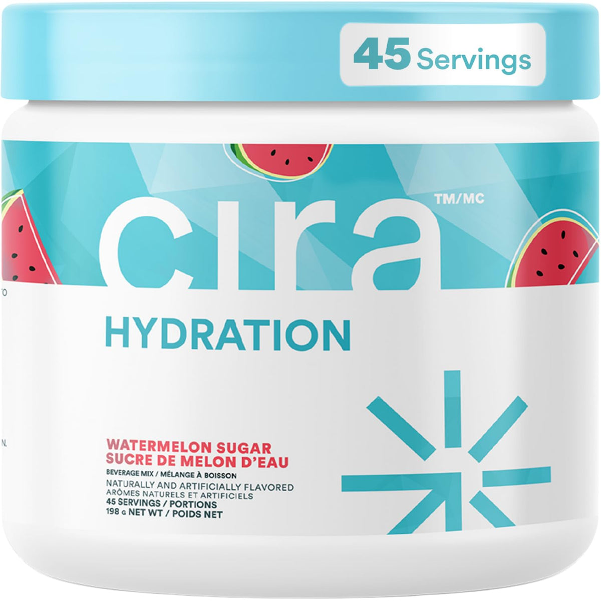 Cira Hidratación en polvo con sabor a sandía para refrescar tras entrenar