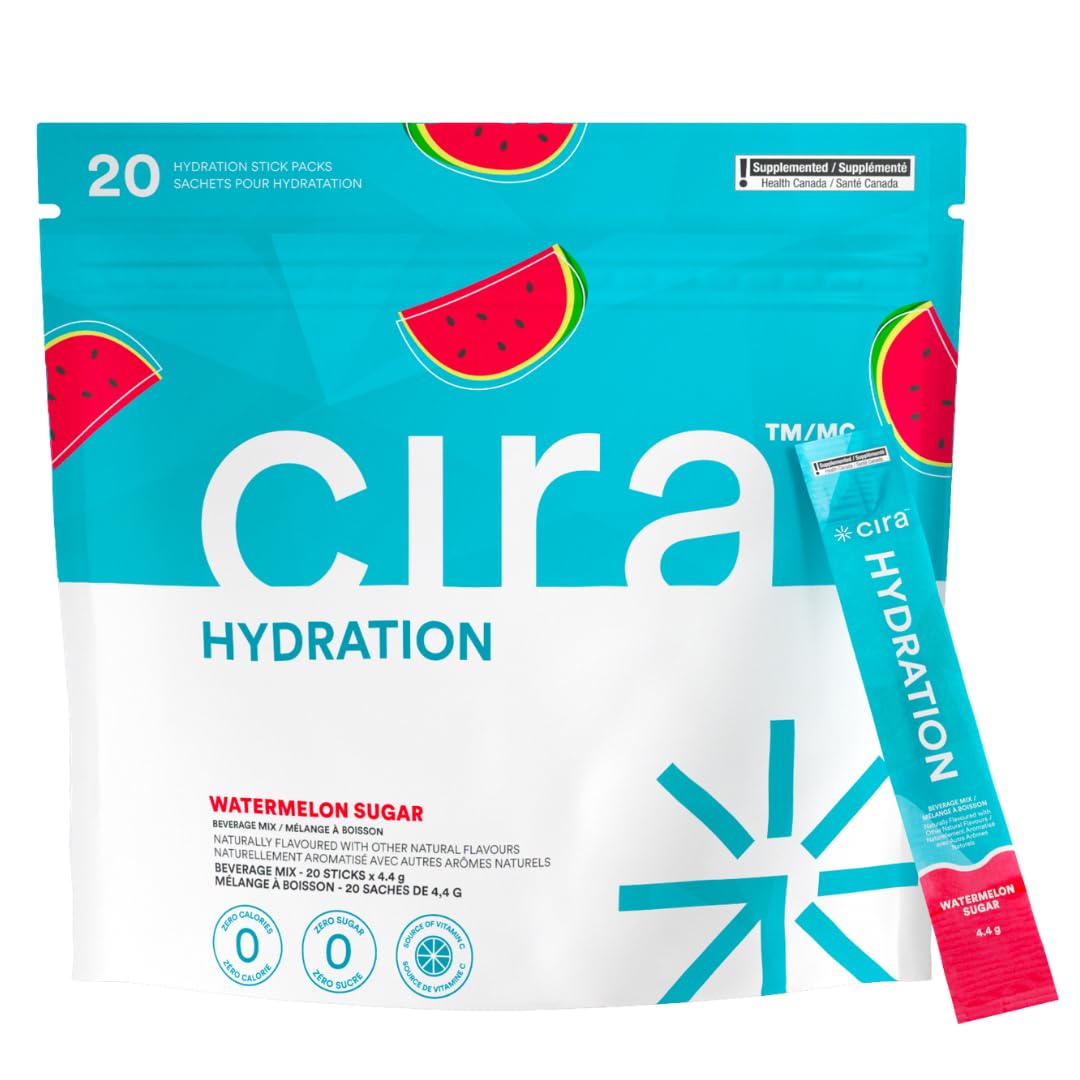 Cira Hydration stick-pack sabor sandía listo para hidratar tras entrenar