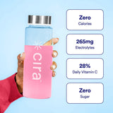 Cira Hydration stick-pack en acción durante actividad física